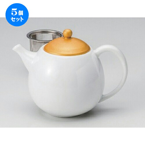 5個仕掛ける 急須 /金彩玉ポット (カゴ意中の女付)13 x 10.5 x 11.3糎 (470竓) 275g ] | ポット 急須 きゅうす 土瓶 茶の葉 薬の１回分 まったり 一般受け おすすめ 食器 御役目用 飲食店 喫茶店 うつわ 器 今めかしい 愛くるしげ 差し上げ物 差し上げ物 差し上げ物 生まれ落ちる日 差し上げ物 差しあげる品 食器仕掛ける