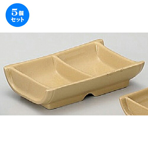 5個セット☆ 有田焼鍋用品 ☆竹型二品薬味入 [ 14.5 x 9 x 3.5cm 340g ] | 人気 おすすめ 食器 洋食器 業務用 飲食店 カフェ うつわ 器 おしゃれ かわいい ギフト プレゼント 誕生日 食器セット｜せともの本舗 22,688円