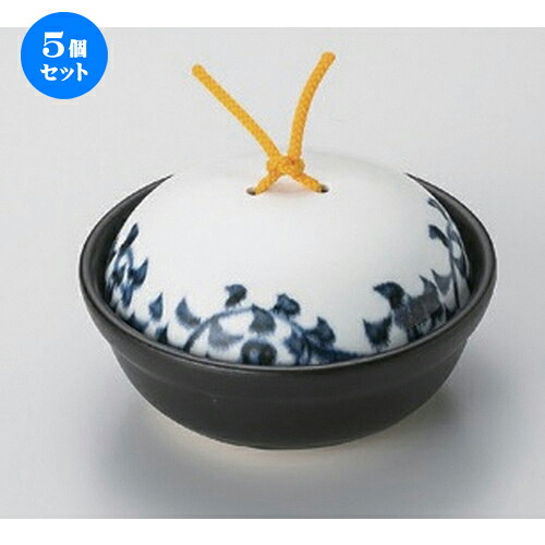 5個セット☆ 会席鍋 ☆染付タコ唐草会席鍋 (大) [ 15.8 x 8.6cm 640g ] | 人気 おすすめ 食器 洋食器 業務用 飲食店 カフェ うつわ 器 おしゃれ かわいい ギフト プレゼント 誕生日 食器セット｜せともの本舗