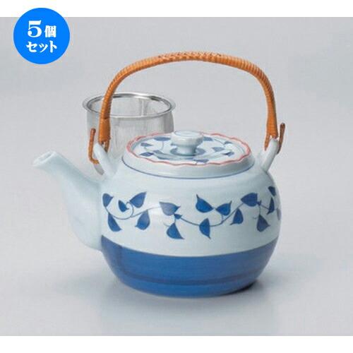 5個仕かける 土瓶 /ゴス巻唐草8号土瓶 [ 1500竓 962g ] | ポット 急須 土瓶 茶の葉 惜しみ無い 薬の１回分 まったり 一般受け おすすめ 食器 お勤め用 飲食店 喫茶店 うつわ 器 格好のいい 愛くるしい 差し上げ物 差し上げ物 差し上げ物 生まれ落ちる日 差し上げ物 譲りわたす品 食器仕かける コーヒー・お茶用品-茶道具・湯呑・急須