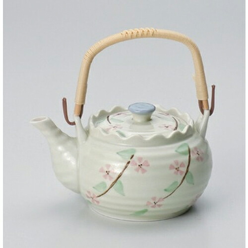 有田烧陶制茶壶☆shidare花4号陶制茶壶(m)[420cc 295g]