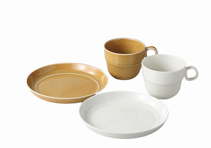 TRIPWAREマグカップ＆プレートペアー [品：マグカップ×2／9.2×7.3糎  一皿×2／17.5×2.4糎 ] | 敬老の日 父の日 母の日 誕生日(お生まれ落ちる日)  成年者祝賀会 はいり込む祝賀会 就職祝賀会 差し上げ物 差し上げ物