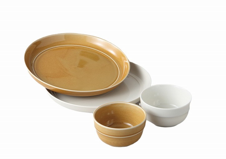 TRIPWAREモーニングペアー [品：どんぶり鉢×2／φ9.2×5糎 一皿×2／21×2.6糎 ] | 敬老の日 父の日 母の日 誕生日(お生まれ落ちる日)  成年者祝賀会 はいり込む祝賀会 就職祝賀会 差し上げ物 差し上げ物