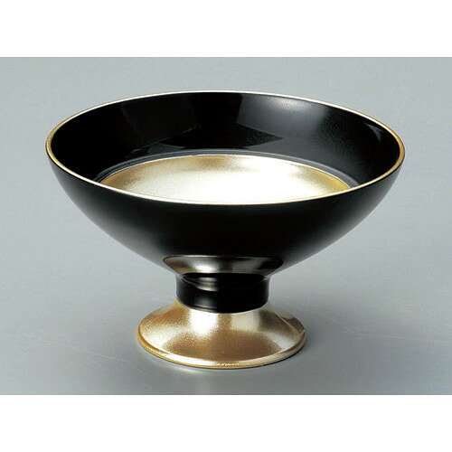 盛器 5寸高杯盛器黒金雅 SS塗 [15φ x 8.7cm] 熱硬化性樹脂(メラミンまたはユリア樹脂) (7-670-4) | 盛り鉢 盛鉢 万能 取り鉢 おすすめ 食器 業務用 飲食店 カフェ うつわ 器 おしゃれ かわいい お洒落 可愛い おしゃれ かわいい お洒落 可愛い