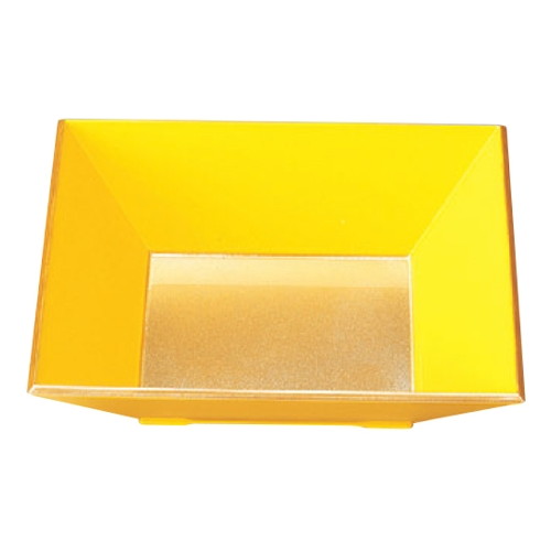 盛器 耐熱四方深型鉢黄内銀雅 [20.5 x 20.5 x 5.2cm] PET樹脂 (7-648-21) | 角鉢 ボウル ボール 鉢 スクエア 食器 業務用 飲食店 カフェ うつわ 器 おしゃれ かわいい お洒落 可愛い ギフト プレゼント 引き出物 内祝い 結婚祝い 誕生日 贈り物 贈答品 人気 おすすめ