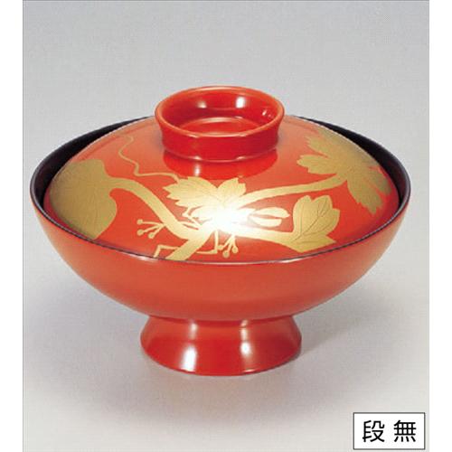 お椀 4.5寸小槌吸椀朱菊葉 洗浄機可 [13φ x 8.7cm] 熱硬化特殊樹脂 食洗機可 (7-222-11) | 小吹椀 汁椀 お椀 煮物碗 吸物椀 スープ soupcup プレゼント ギフト 結婚祝い 引き出物 内祝い 開店祝い 退職祝い 贈答品 贈り物 人気 通販 おしゃれ かわいい 業務用 飲食店