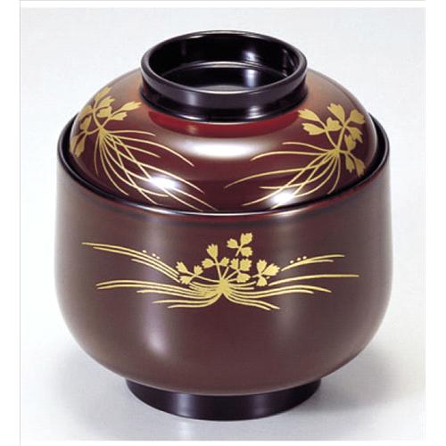お椀 えびす小吸椀溜ｾﾘ本漆塗蒔絵 [8.8φ x 9.4cm] 木製品粉混合樹脂・熱硬化性樹脂 (7-239-8) | 小吹椀 汁椀 お椀 煮物碗 吸物椀 スープ soupcup プレゼント ギフト 結婚祝い 引き出物 内祝い 開店祝い 退職祝い 贈答品 贈り物 おしゃれ かわいい 業務用 飲食店