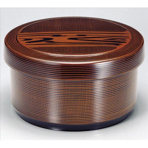 お椀 保温飯器木目(5人用)ﾍﾗ付 [28φ x 15.7cm ・内寸23.7φ x 10.3cm] ABS樹脂 (7-312-10) | 小吹椀 汁椀 お椀 煮物碗 吸物椀 スープ soupcup プレゼント ギフト 結婚祝い 引き出物 内祝い 開店祝い 退職祝い 贈答品 贈り物 おしゃれ かわいい 業務用 飲食店｜せともの本舗