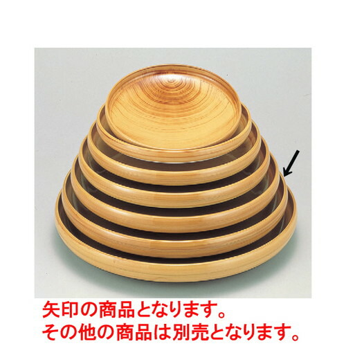 寿司 一休鉢花梨塗尺2寸 [36.2φ x 5.6cm] ABS樹脂 (7-452-3) | すし 寿司 sushi 寿司桶 出前 パーティ おすすめ 人気 食器 業務用 飲食店 カフェ うつわ 器 おしゃれ かわいい お洒落 ギフト プレゼント 引き出物 内祝い 結婚祝い 誕生日 贈り物 贈答品