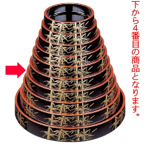 寿司 D.X富士型桶溜ﾊﾟｰﾙ竹尺3寸 [40.0φ x 6.3cm] ABS樹脂 (7-459-4) | すし 寿司 sushi 寿司桶 出前 パーティ おすすめ 人気 食器 業務用 飲食店 カフェ うつわ 器 おしゃれ かわいい お洒落 ギフト プレゼント 引き出物 内祝い 結婚祝い 誕生日 贈り物 贈答品