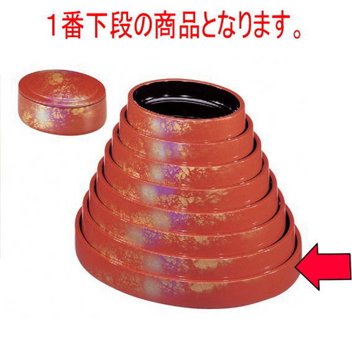 寿司 D.Xﾗｸﾞﾋﾞｰ桶朱に八雲尺4寸 [52.2 x 41.6 x 7.0cm] ABS樹脂 (7-462-1) | すし 寿司 sushi 寿司桶 出前 パーティ おすすめ 人気 食器 業務用 飲食店 カフェ うつわ 器 おしゃれ かわいい お洒落 ギフト プレゼント 引き出物 内祝い 結婚祝い 誕生日 贈り物 贈答品