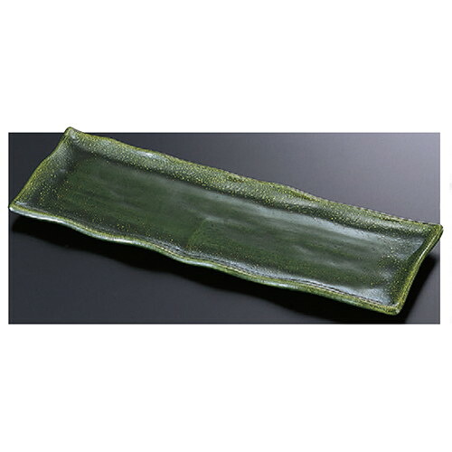 バイキング盛器 尺2寸雄山盛器織部 洗浄機可 [36 x 12.1 x 2.2cm] 耐熱ABS樹脂 食洗機可 (7-598-9) | 角 角皿 スクエア 食器 業務用 飲食店 カフェ うつわ 器 おしゃれ かわいい ギフト プレゼント 引き出物 内祝い 結婚祝い 誕生日 贈り物 贈答品 おすすめ