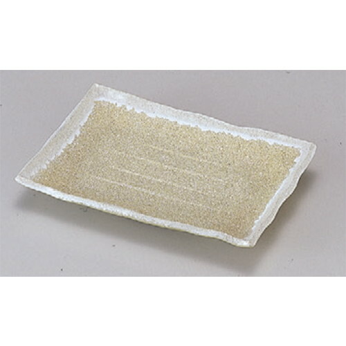バイキング盛器 越前長手盛皿白唐津8寸 [23.8 x 16.8 x 3.3cm] ABS樹脂 (7-599-5) | 大きい お皿 大皿 盛り皿 盛皿 人気 おすすめ パスタ皿 パーティー 食器 業務用 飲食店 カフェ うつわ 器 ギフト プレゼント誕生日 贈り物 贈答品 おしゃれ かわいい
