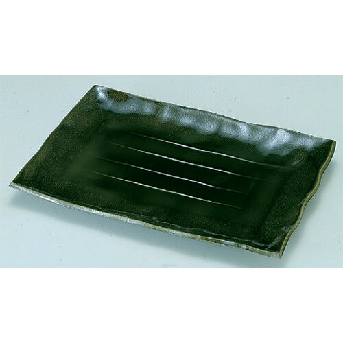バイキング盛器 越前長手盛皿織部尺5寸 [46.5 x 32.5 x 4.1cm] ABS樹脂 (7-599-3) | 大きい お皿 大皿 盛り皿 盛皿 人気 おすすめ パスタ皿 パーティー 食器 業務用 飲食店 カフェ うつわ 器 ギフト プレゼント誕生日 贈り物 贈答品 おしゃれ かわいい｜せともの本舗