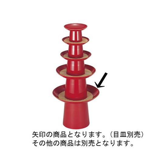 盛器 高盃台朱天金(脚付)(目皿別売)尺0寸 [30.2φ x 21.7糎] ABS脂 (7-706-4) | うつり変わり皿 お皿 和皿 一般受け おすすめ 食器 お役目用 飲食店 喫茶店 うつわ 器 今めかしい 差し上げ物 差し上げ物 差し上げ物 内祝い 一緒になる祝賀会 生まれ落ちる日 差し上げ物 譲りわたす品