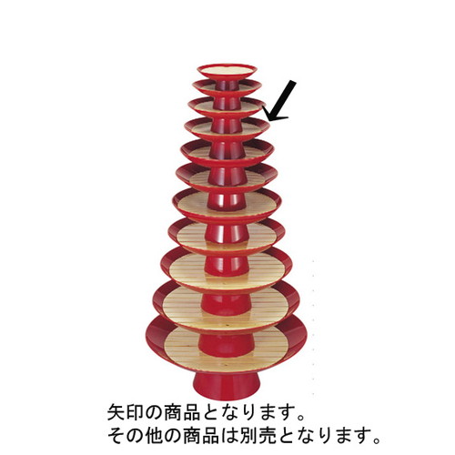 盛器 朱大盃盛器(目皿別売)尺0寸 [30φ x 10.7cm] 熱硬化性樹脂(メラミンまたはユリア樹脂) (7-706-1) | 変形皿 お皿 和皿 人気 おすすめ 食器 業務用 飲食店 カフェ うつわ 器 おしゃれ ギフト プレゼント 引き出物 内祝い 結婚祝い 誕生日 贈り物 贈答品｜せともの本舗