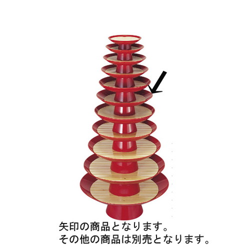 盛器 朱大盃盛器(目皿別売)尺2寸 [36.3φ x 12.5cm] 熱硬化性樹脂(メラミンまたはユリア樹脂) (7-706-1) | 変形皿 お皿 和皿 人気 おすすめ 食器 業務用 飲食店 カフェ うつわ 器 おしゃれ ギフト プレゼント 引き出物 内祝い 結婚祝い 誕生日 贈り物 贈答品 10,300円