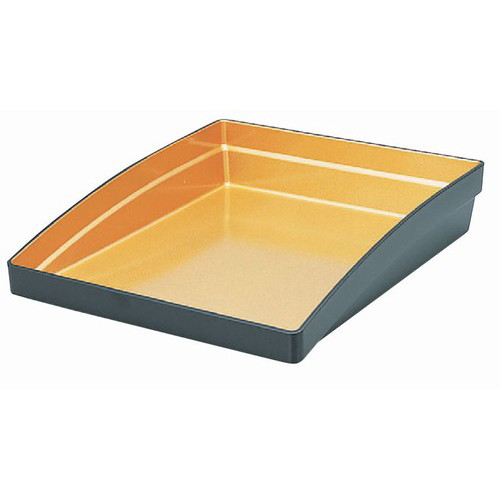 トレー ﾏﾙﾁﾄﾚｰ30(L)黒内金 [29.8 x 35.8 x 7.1cm] ABS樹脂 (7-135-2) | お盆 トレー トレイ おぼん 食器 業務用 配膳 プレゼント ギフト 結婚祝い 引き出物 内祝い 開店祝い 退職祝い せともの 瀬戸物 贈答品 贈り物 人気 通販｜せともの本舗