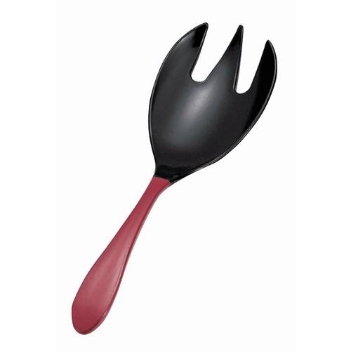 箸 ビッグフォーク 黒柄赤 [20.7 x 6.2 cm] 耐熱ABS樹脂 食洗機可 (7-880-2) | カトラリー テーブルマナー 人気 おすすめ 食器 業務用 飲食店 カフェ うつわ 器 おしゃれ かわいい ギフト プレゼント 引き出物 誕生日 贈り物 贈答品画像