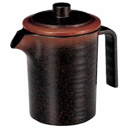 バイキング盛器 汁次(樹脂製)(中)天目 [15.8 x 10.3 x 15.2cm ・500cc] 耐熱ABS樹脂 食洗機可･アクリル樹脂 (7-618-18) 【料亭 旅館 和食器 飲食店 業務用】