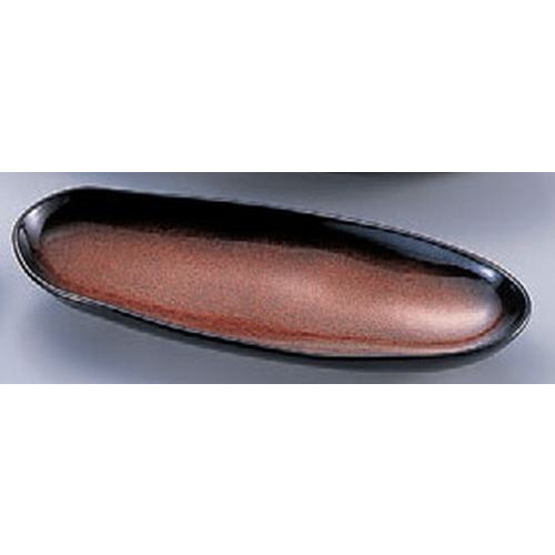 盛器 もてなし鉢 ｱｸｱﾌﾞﾗｳﾝ 尺1寸 [32 x 13.6 x 4.3cm] 熱硬化性樹脂(メラミンまたはユリア樹脂) (7-696-26) 【料亭 旅館 和食器 飲食店 業務用】