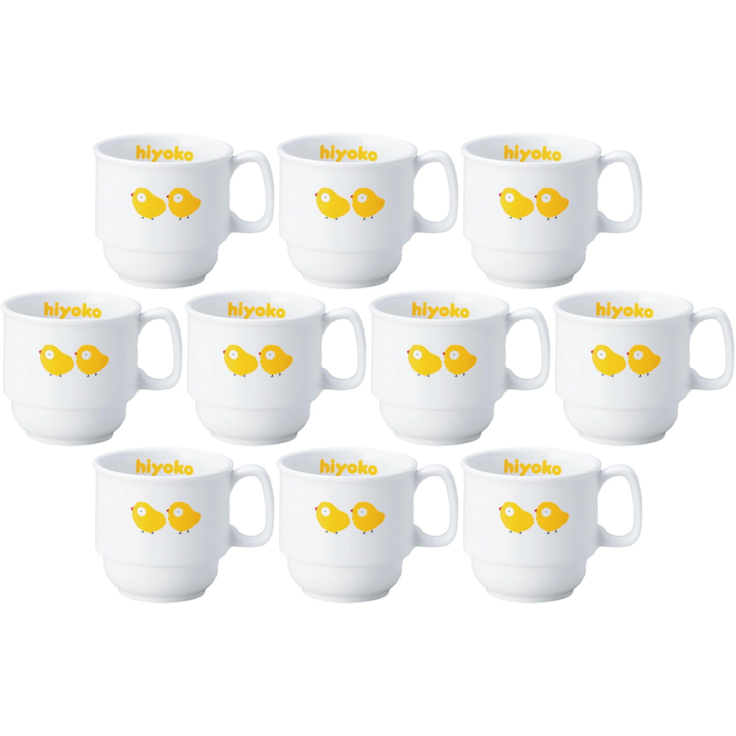 楽天市場】10個セット DC軽量強化ヒヨコ マグカップ [9.7×7.3×7.3cm