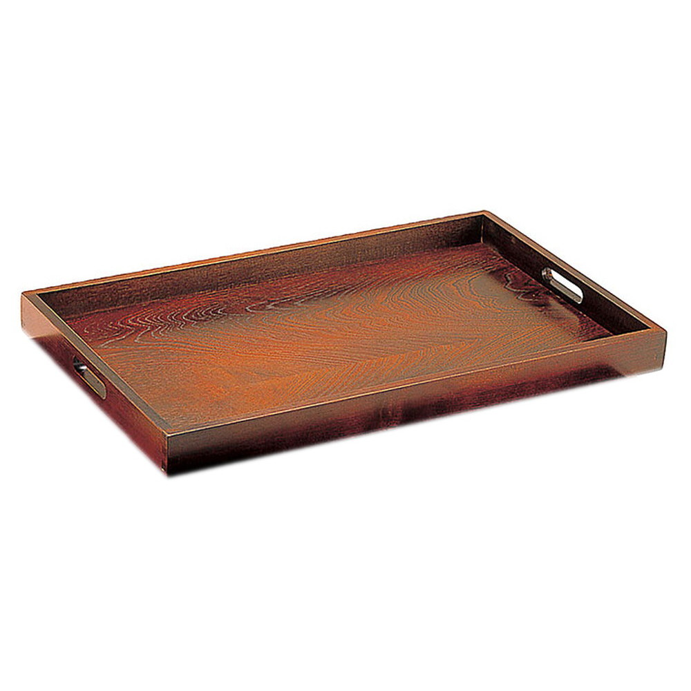 栓・脇取盆 小 [ 約57.3 x 35.4 x H4.5cm ] お盆 | お盆 トレー トレイ おぼん 食器 業務用 配膳 プレゼント ギフト 結婚祝い 引き出物 内祝い 開店祝い 退職祝い せともの 瀬戸物 贈答品 贈り物 人気 通販