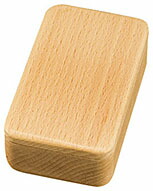 長手楊枝箱（クリアー） [約11×6.5×H3.2cm/内寸約10×5.3×H2cm] | 木製 楊枝立て 楊枝スタンド 自宅用 店舗用 楊枝入れ画像