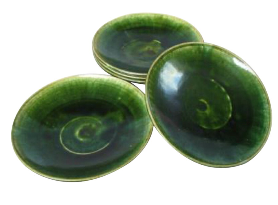 楽天市場】織部花椿 銘々皿揃［5枚セット］ : 和食器と和雑貨のお店 舞陶館