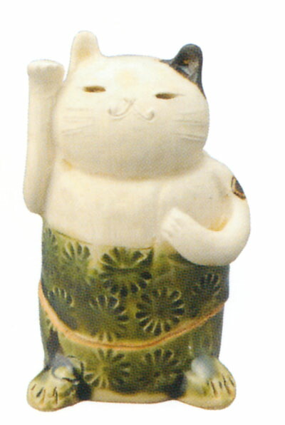 炉香挿し 招き猫 小振り品. 贈り物 炉香挿し 招き猫 小振り品. 贈り物 ネコ香炉（お香立て） | 萩焼ショップ【