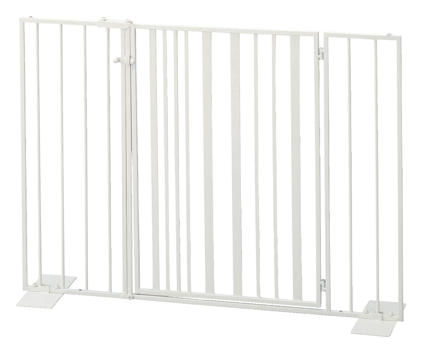 Pet gate（ストライプ）扉タイプ ミルク