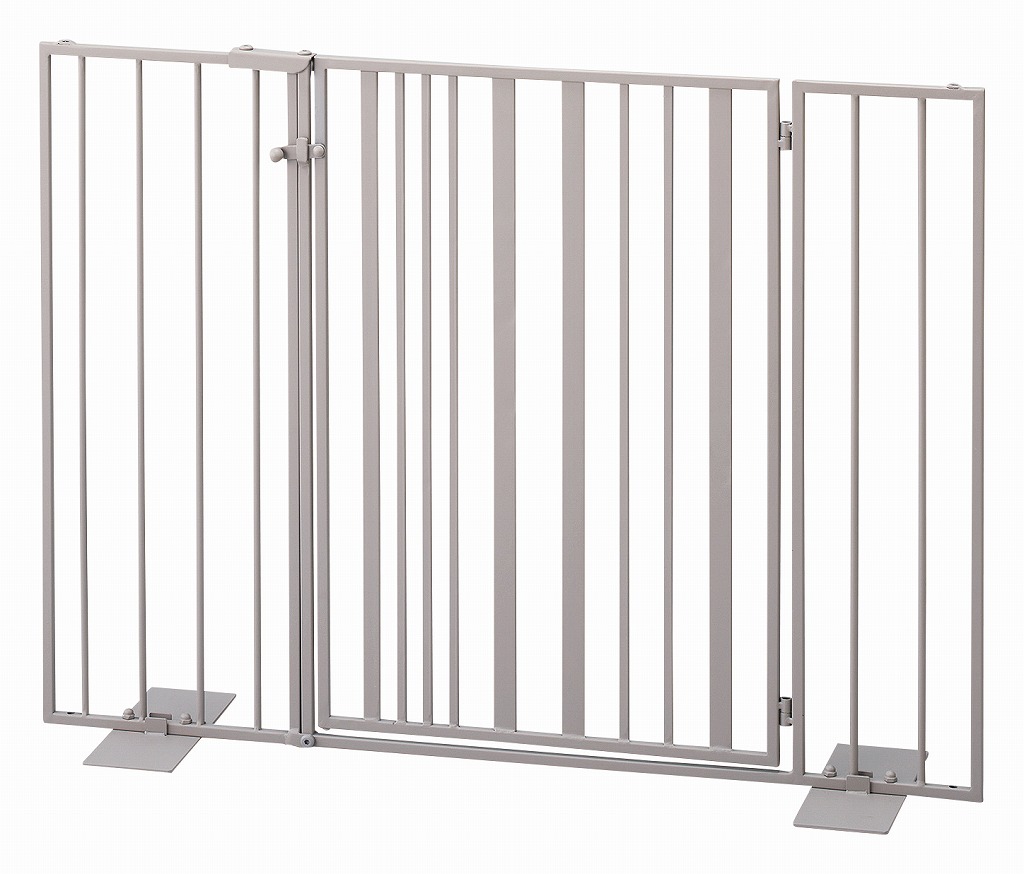 Pet gate（ストライプ）扉タイプ ラテ