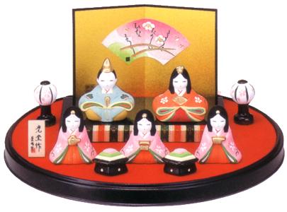 楽天市場】こもれび雛 松竹梅 台飾 出産祝 陶器 桃の節句 雛祭