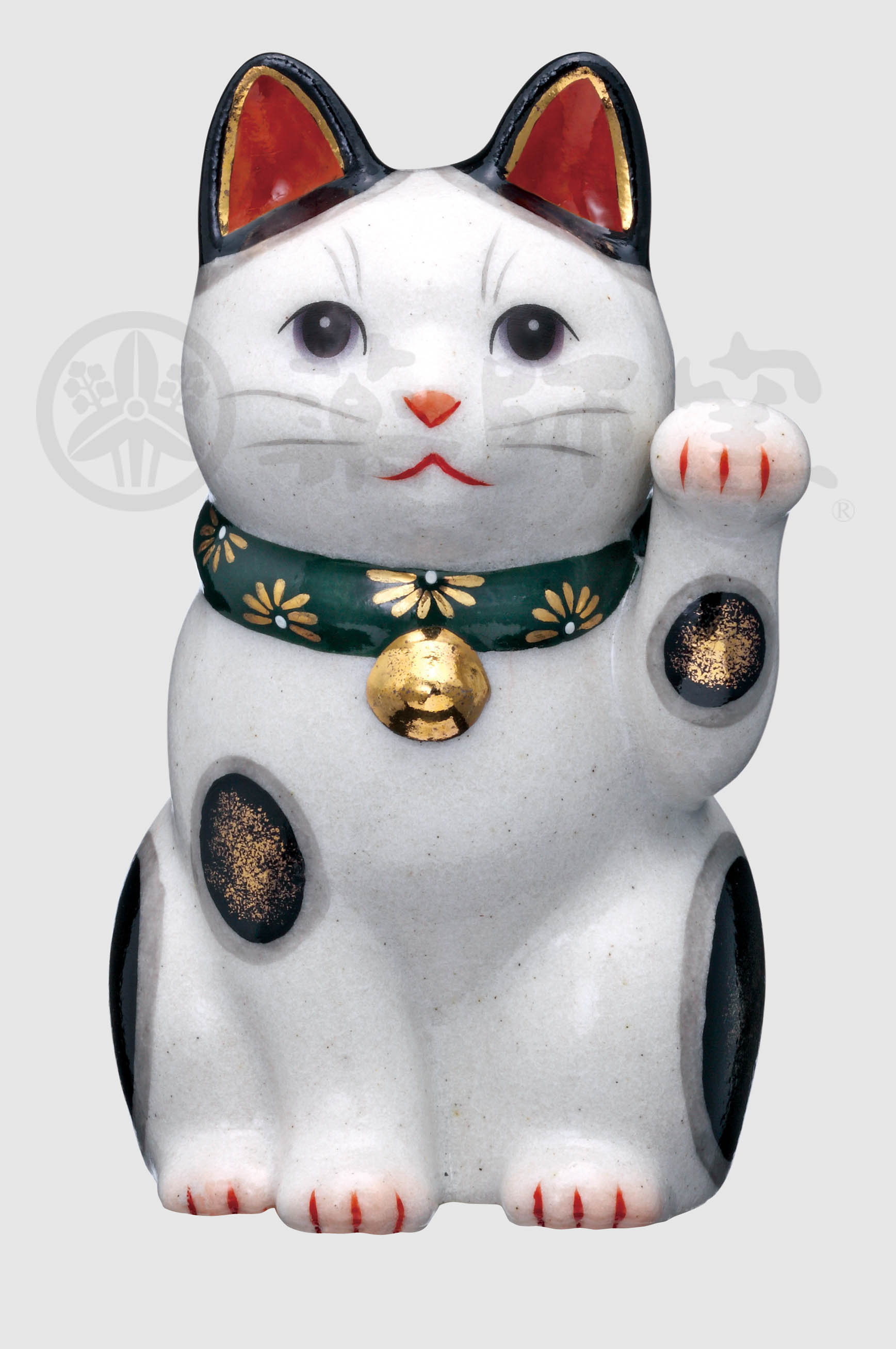 菊花招き猫