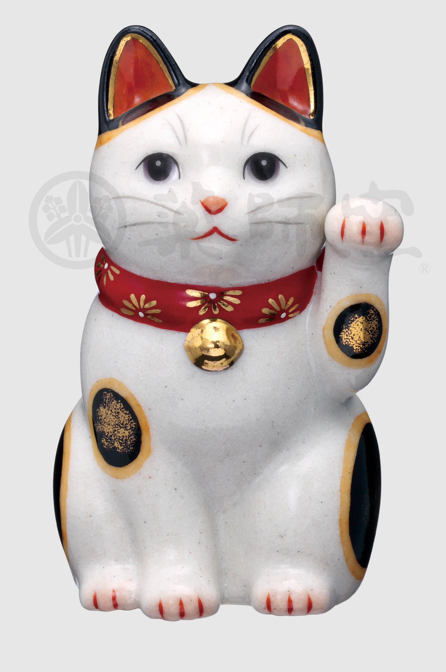 菊花招き猫