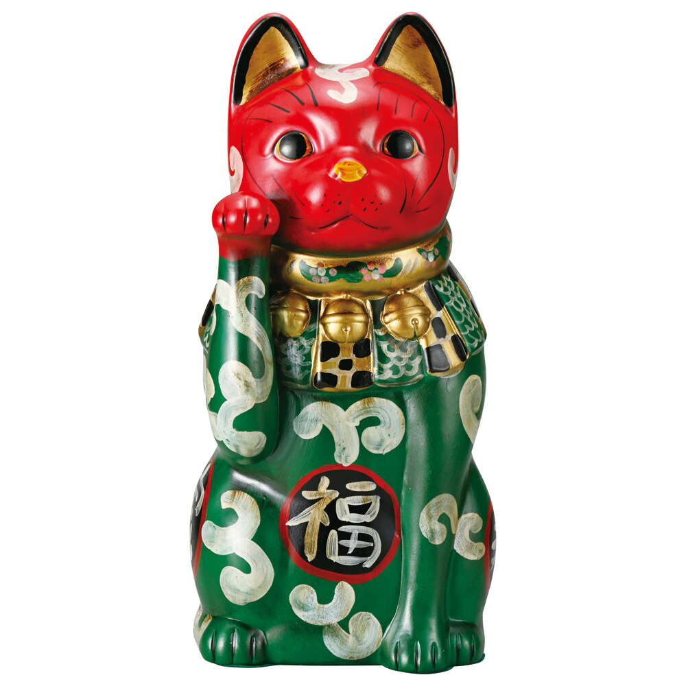 カブキ猫福字唐草（大・右）