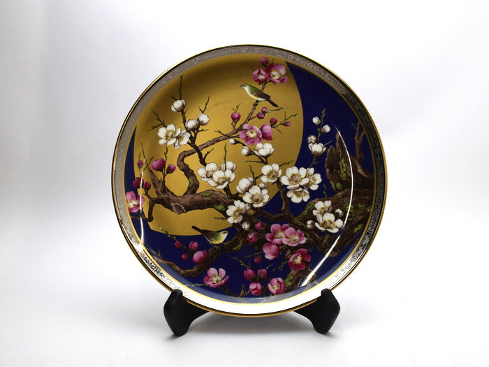 楽天市場 ノリタケ スタジオコレクション飾皿 梅に鶯 せともの屋みさ伝