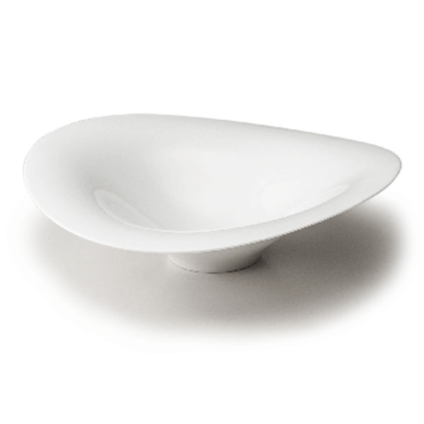 ニッコー（NIKKO)　白い器 イオ シリーズ SIJIMA　DEEP　PLATE　270｜せともの屋みさ伝 8,580円