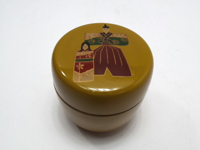 楽天市場】中谷博峰 中棗「桜蒔絵」木箱入 【山中漆器/茶道具/棗