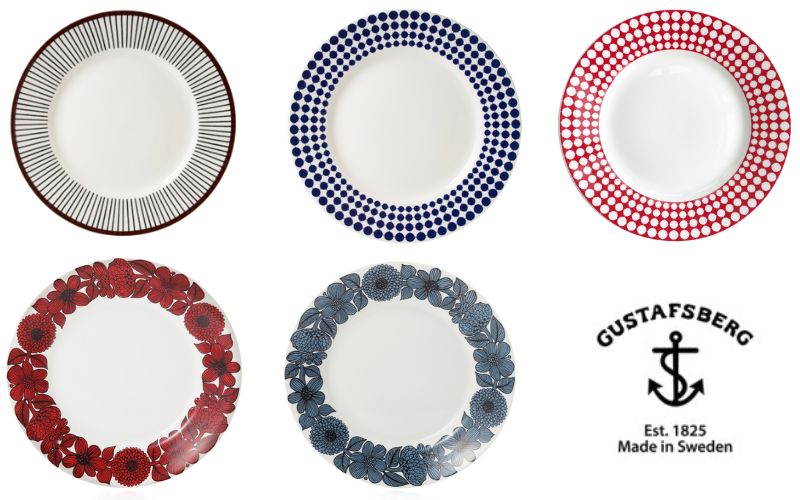 グスタフスベリ　復刻版　28cmプレート