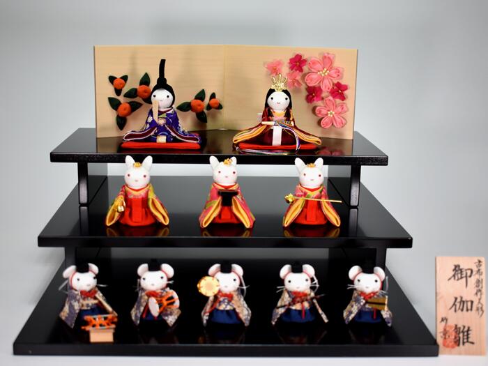 展示品★くろちく★京都★木目込人形★お雛様★ 木目込み人形「安和親王」京都「くろちく」謹製 | いぐさ