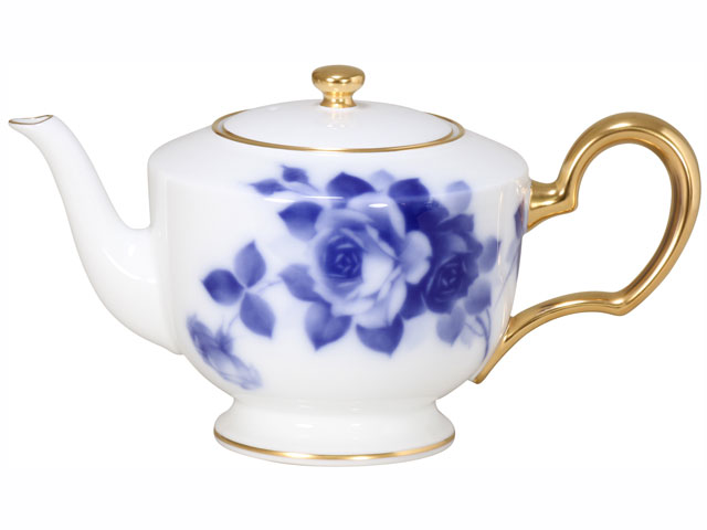 楽天市場】【送料無料】 大倉陶園ブルーローズ(8211) ティーポットお祝