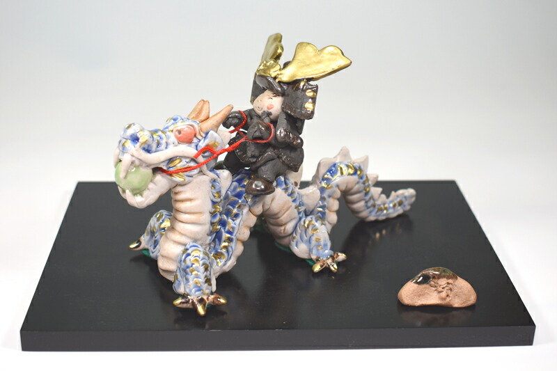 楽天市場】瀬戸焼 細川智晴鬼の置物 雷神 : せともの屋みさ伝