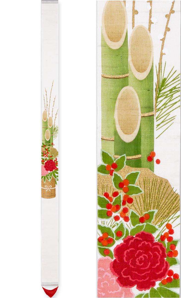 楽天市場】（ クーポン ）＜洛柿庵＞タペストリー「瓢箪から駒」（朱