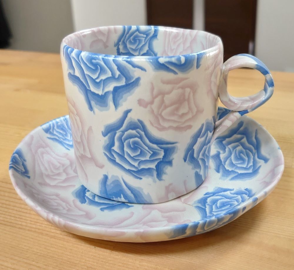 楽天市場】【送料無料】【ギフト/贈答品】【更紗窯 長江哲男】練込