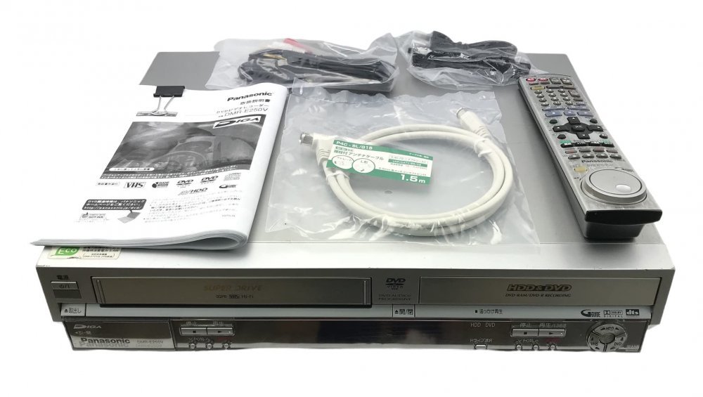高品質特価 パナソニック VHSビデオ一体型 DMR-E250V DVDレコーダー