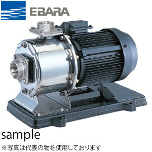 ＼6月押さえる！最大限度100%Pうしろ側／[32MDPE35.75]エバラ/荏原 エバラ ステンレス鋼製多段渦巻形揚水機 三相 200V 32粍
