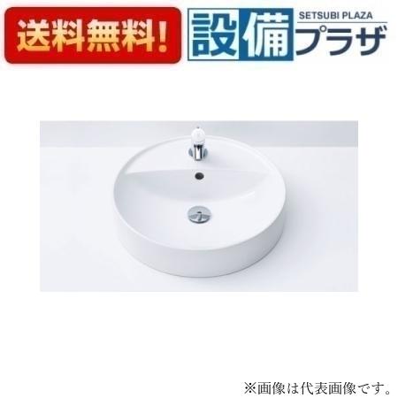 [L-2848FC+AM-311TV1+LF-WN7PCFL+A-4827]INAX/LIXIL 丸型洗面器 ベッセル式 手動取り替えっこ付自動小銃水栓 AC100V遣りかた 壁水・壁水抜き