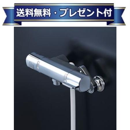 プレゼント付き [FTB100KRNRKT]KVK サーモスタット式シャワー 楽付王 一般地用