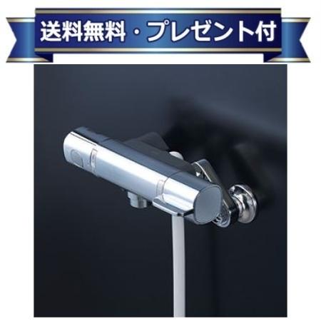 プレゼント付き [FTB100KWRNRKT]KVK サーモスタット式シャワー 楽付王 寒冷地用